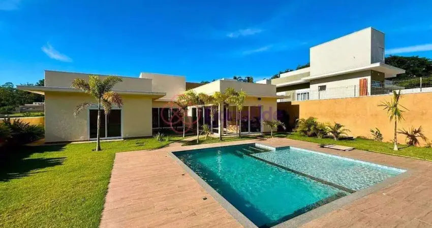 Casa térrea para venda, localizada no condomínio terras de santa teresa, na cidade de itupeva.