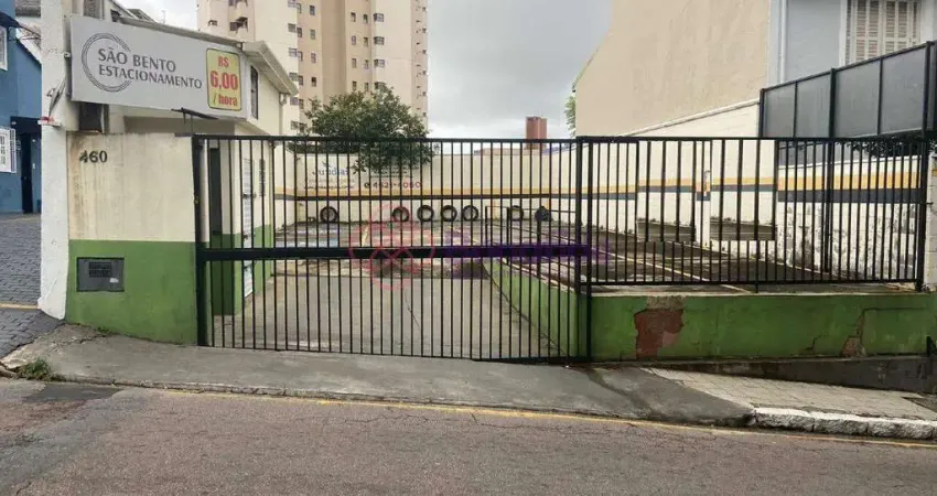 Terreno para locação, 210m², localizado no centro, na cidade de jundiaí.