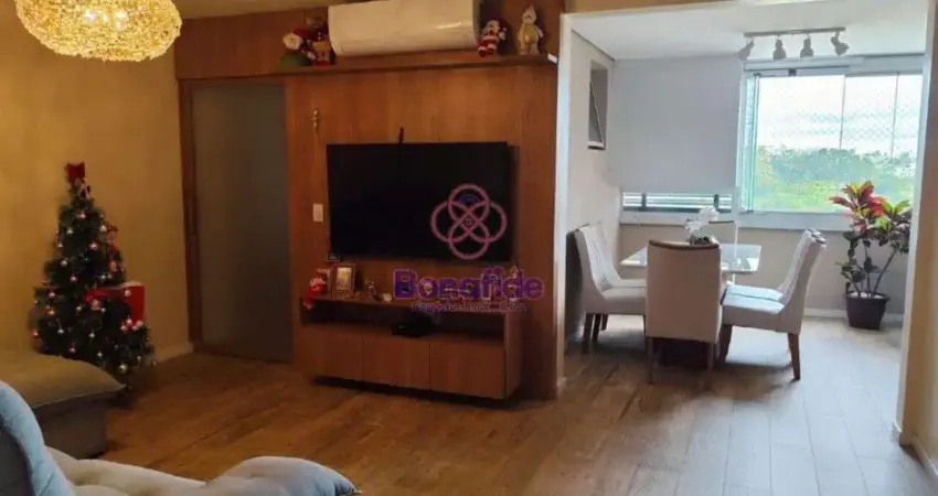 Apartamento à venda, 3 quartos, 1 suíte, 2 vagas, horto florestal - jundiaí/sp