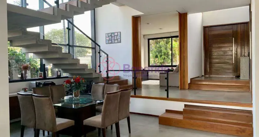 Casa residencial 4 quartos, 3 suítes, 6 vagas – reserva da serra, jundiaí
