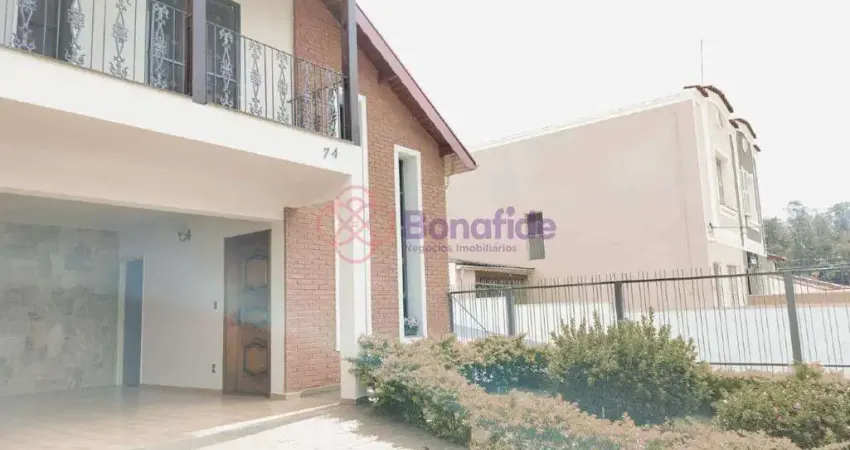 Casa para locação localizada no bairro jardim itália , em jundiaí/sp