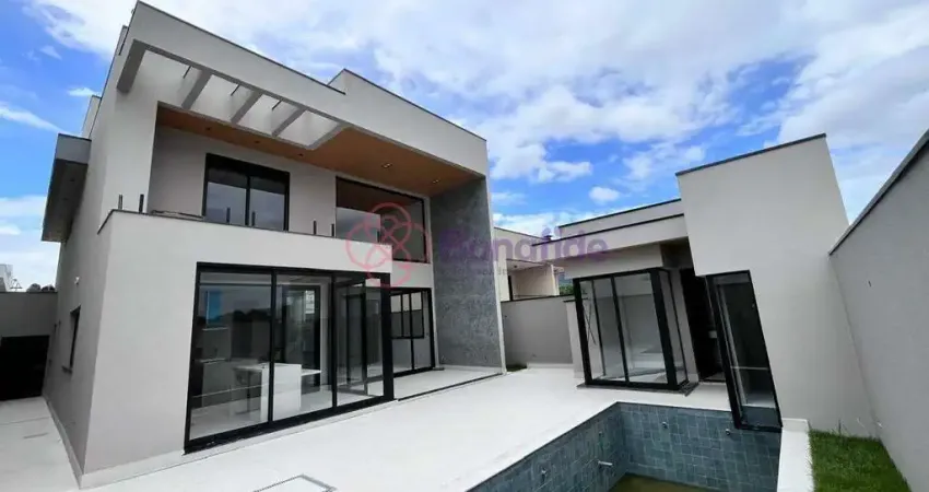 Casa para VENDA localizada no condomínio Brisas do Lago, em Jundiaí/SP.