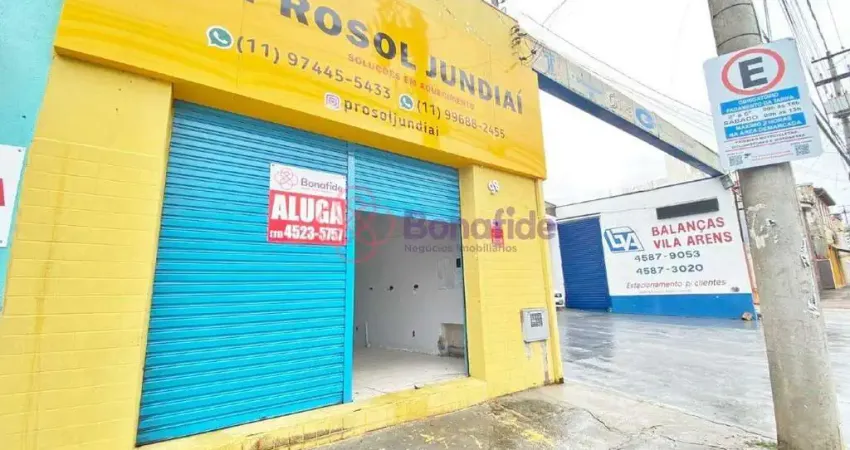 Salão comercial para LOCAÇÃO, localizado no bairro VILA ARENS, na cidade de JUNDIAÍ.