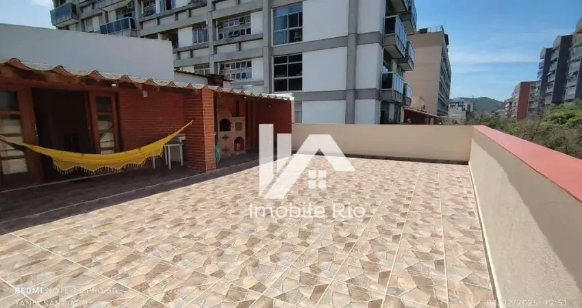 Cobertura com 3 dormitórios à venda, 187 m² por r$ 1.100.000,00 - tijuca - rio de janeiro/rj