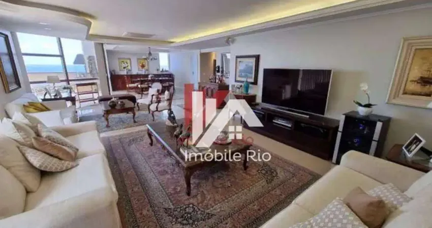 Cobertura com 4 dormitórios à venda, 304 m² por r$ 5.900.000,00 - barra da tijuca - rio de janeiro/rj