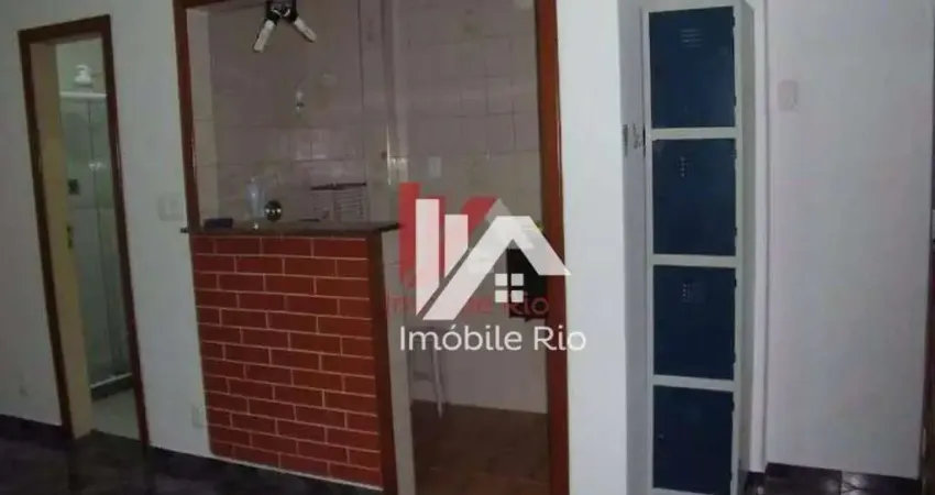 Kitnet com 1 dormitório à venda, 24 m² por r$ 200.000,00 - tijuca - rio de janeiro/rj