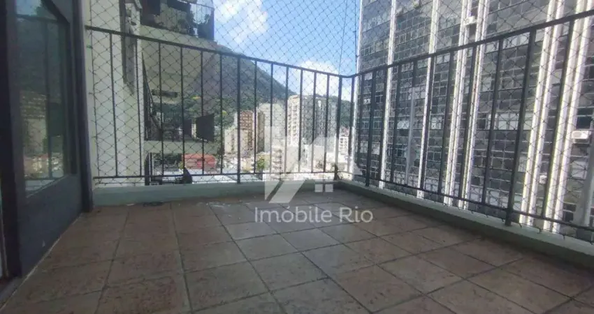 Apartamento com 1 dormitório dependencias de empregada2varandas e 1 vaga de garagem à venda, 60 m² por r$ 700.000 - humaitá - rio de janeiro/rj