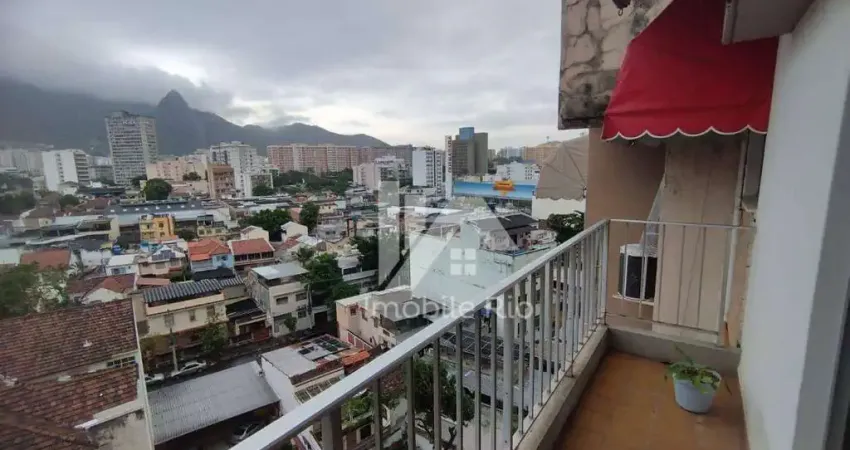 Apartamento com 1 dormitório 1 vaga, à venda, 60 m² por r$ 370.000 - tijuca - rio de janeiro/rj