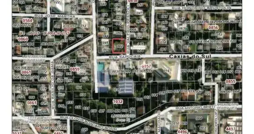 Terreno à venda na Rua Sapucaia, Rio Branco, Caxias do Sul