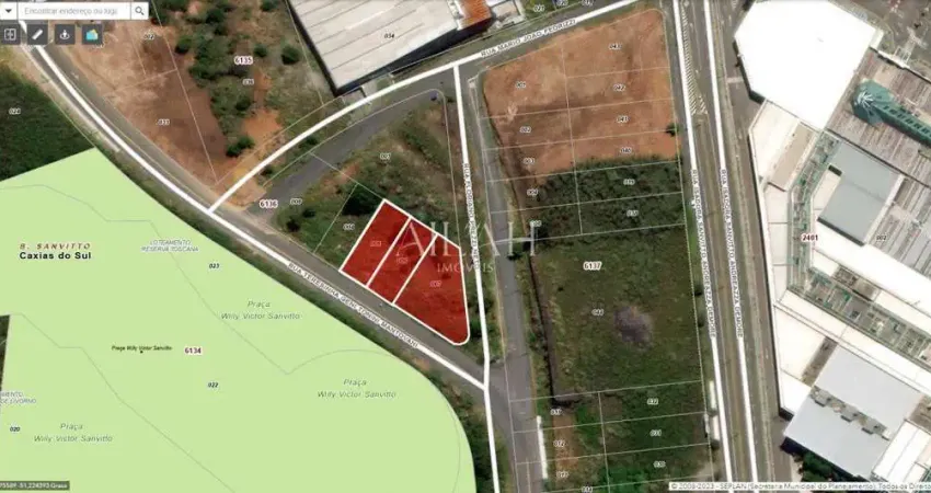 Terreno à venda na Rua Teresinha Geni Tonini Mantovani, 204, Desvio Rizzo, Caxias do Sul