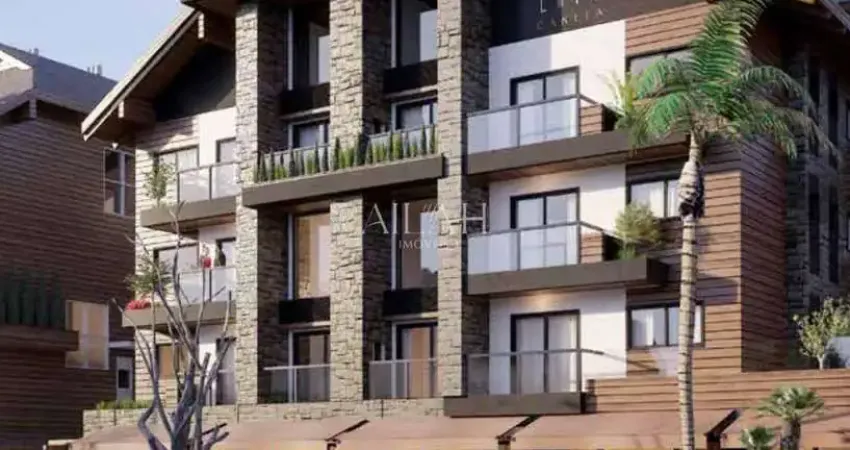 Apartamento com 1 dormitório com suíte e lavabo no centro de canela