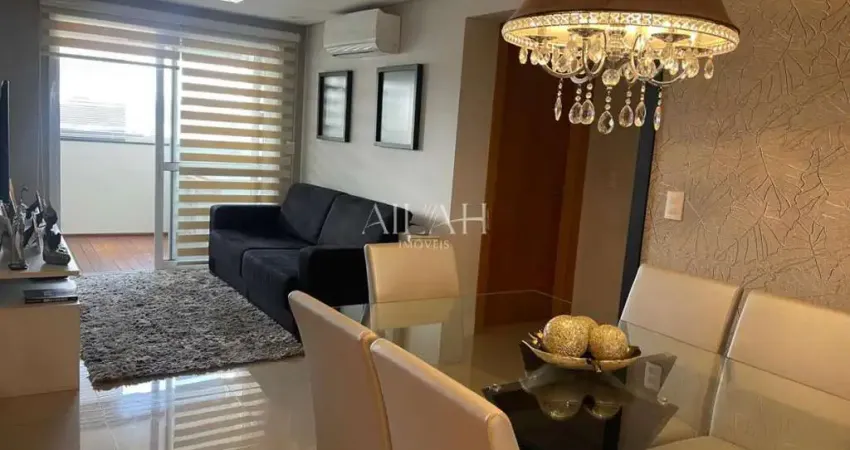 Apto mobiliado de 02 dormitórios, 01 suíte e frente norte, com vaga dupla de garagem, em são pelegrino.