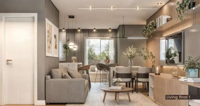 Apartamento de 2 dormitórios com terraço no bairro jardim américa