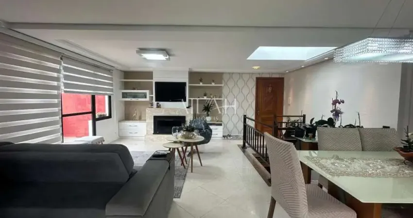 Cobertura duplex mobiliada com 3 dormitórios no bairro petrópolis