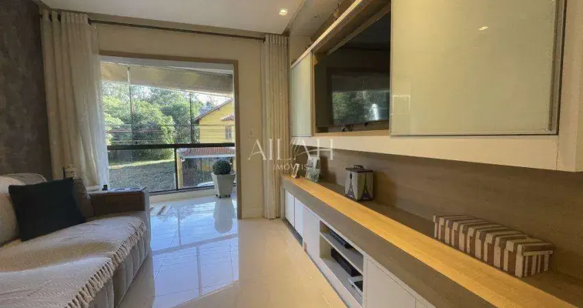 Apto mobiliado e decorado, com varanda gourmet e posição solar norte, no bairro vinhedos, caxias do sul.