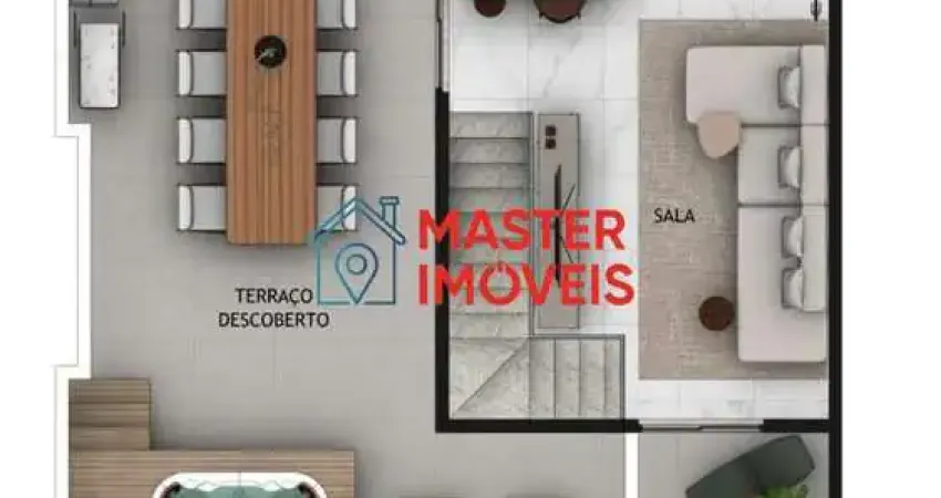 Cobertura com 3 quartos à venda na Rua Monsenhor Bicalho, Eldorado, Contagem