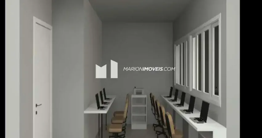 Sala comercial à venda no Centro, Rio de Janeiro/RJ, mobiliada, reformada, split, 28m², 2 ambientes, porcelanato, banheiro no andar, R$70 mil