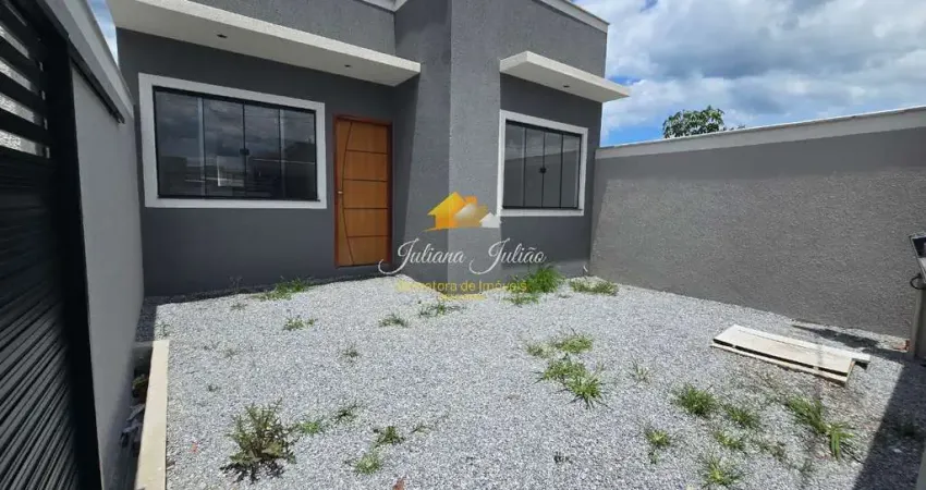 Casa linear com 2 quartos a venda no chácara mariléa em rio das ostras rj