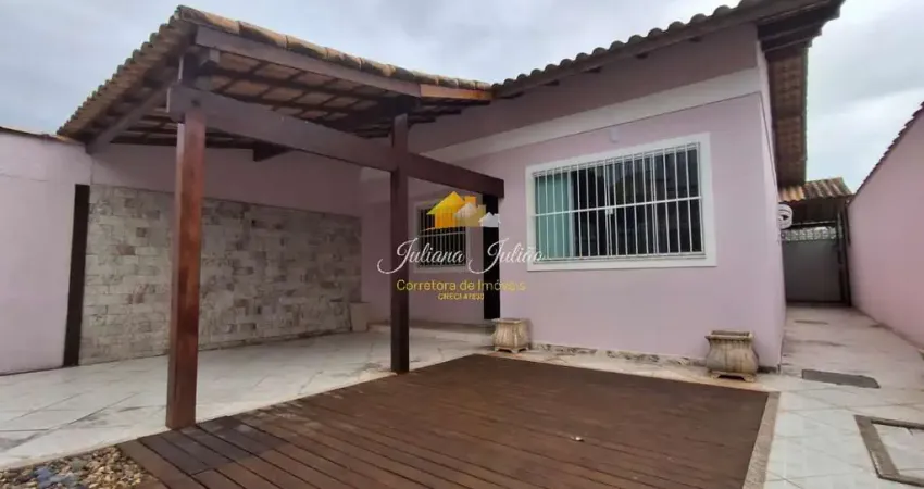 CASA LINEAR 2 QUARTOS SENDO 1 SUÍTE A VENDA NO BAIRRO ATLÂNTICO EM RIO DAS OSTRAS RJ