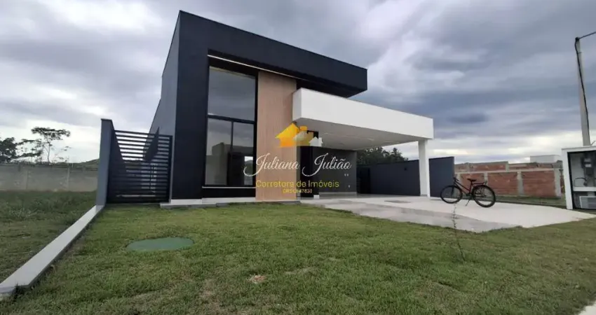 Casa linear em alto padrão com 3 quartos sendo 2 suítes no condomínio viverde 2 em rio das ostras rj