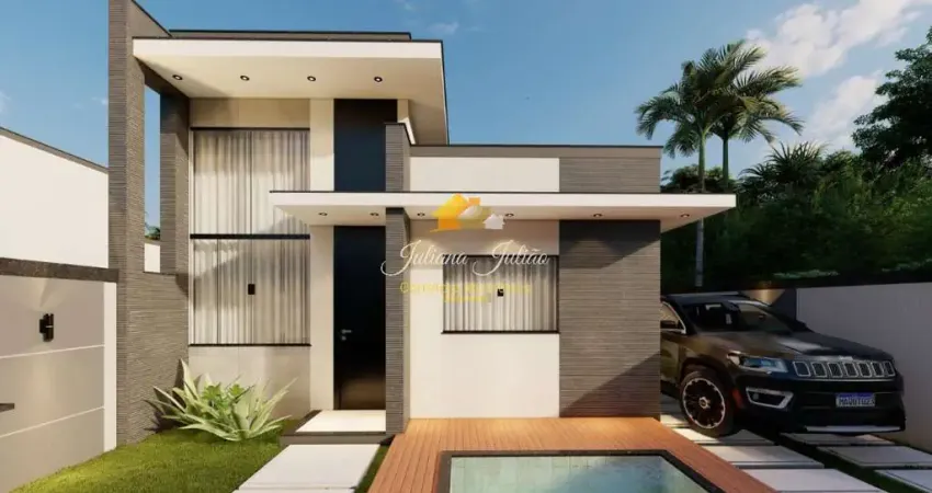 Casa linear com 3 quartos sendo 1 suíte a venda no bairro extensão do bosque em rio das ostras rj