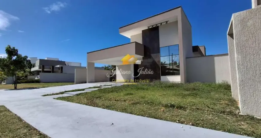 Casa linear em alto padrão com 4 quartos sendo 1 suíte com closet a venda no condomínio alphaville 2 em rio das ostras rj