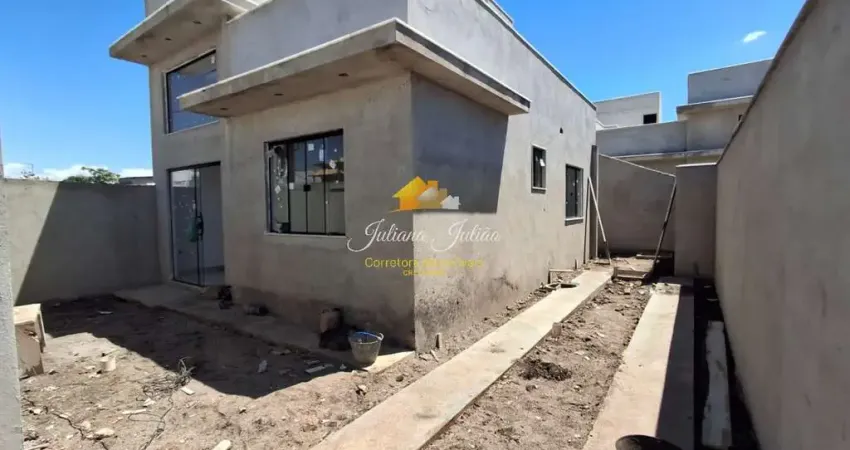 Casa linear 2 quartos sendo 1 suíte no bairro village em rio das ostras rj