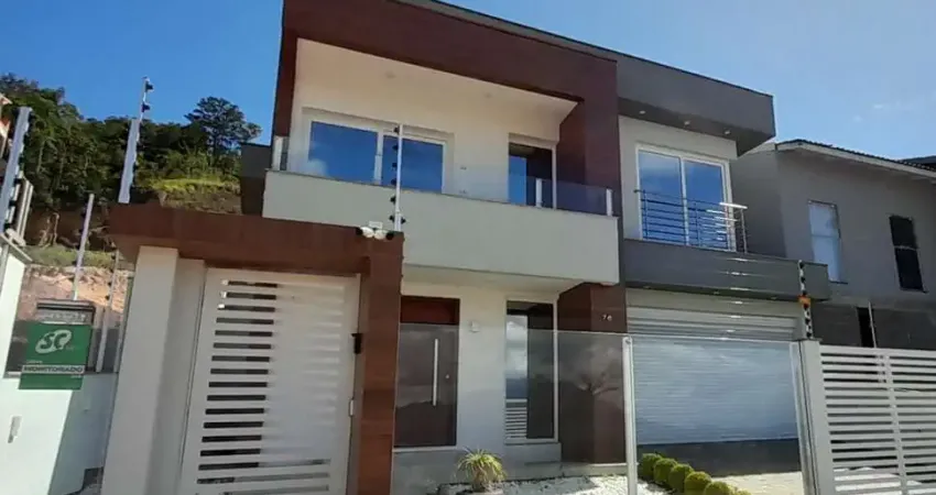 Casa para venda em palhoça, são sebastião, 3 dormitórios, 3 suítes, 5 banheiros, 2 vagas