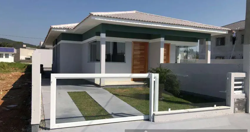 Casa para venda em palhoça, guarda do cubatão, 2 dormitórios, 1 suíte, 2 banheiros, 1 vaga