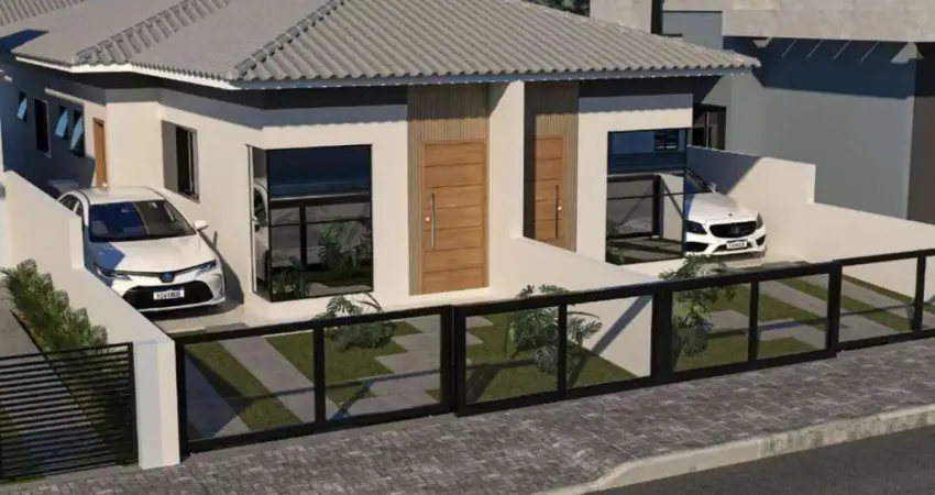 Casa para venda em palhoça, guarda do cubatão, 2 dormitórios, 1 suíte, 2 banheiros, 1 vaga