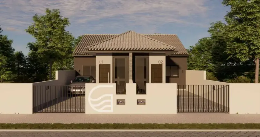 Casa para venda em palhoça, barra do aririu, 2 dormitórios, 1 suíte, 2 banheiros, 1 vaga