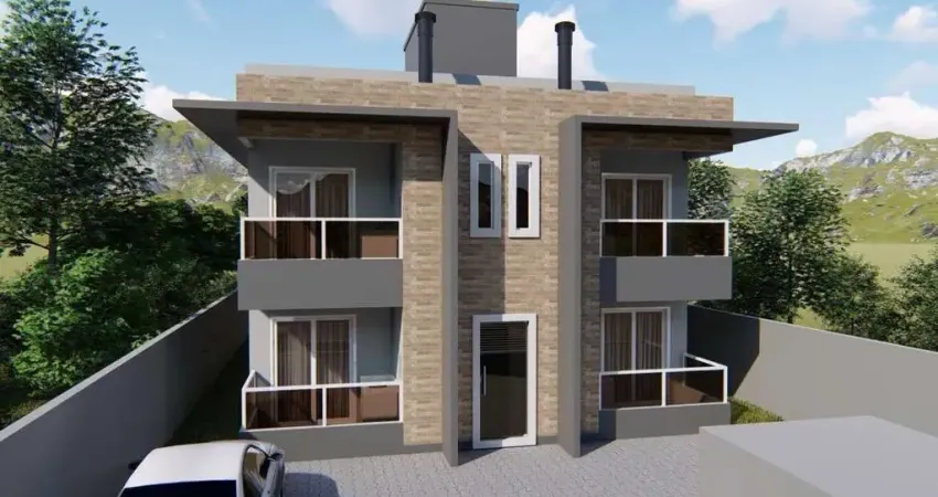 Apartamento para venda em palhoça, guarda do cubatão, 2 dormitórios, 1 suíte, 2 banheiros, 1 vaga