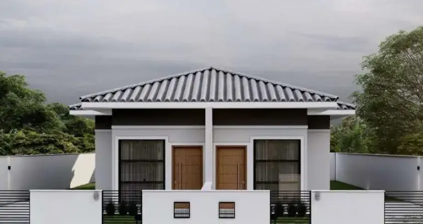 Casa para venda em palhoça, guarda do cubatão, 2 dormitórios, 1 suíte, 2 banheiros, 1 vaga