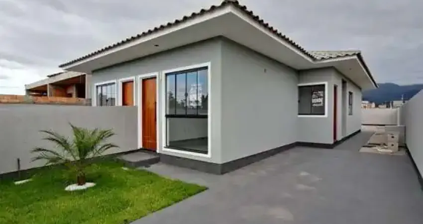 Casa para venda em palhoça, guarda do cubatão, 2 dormitórios, 1 suíte, 2 banheiros, 1 vaga