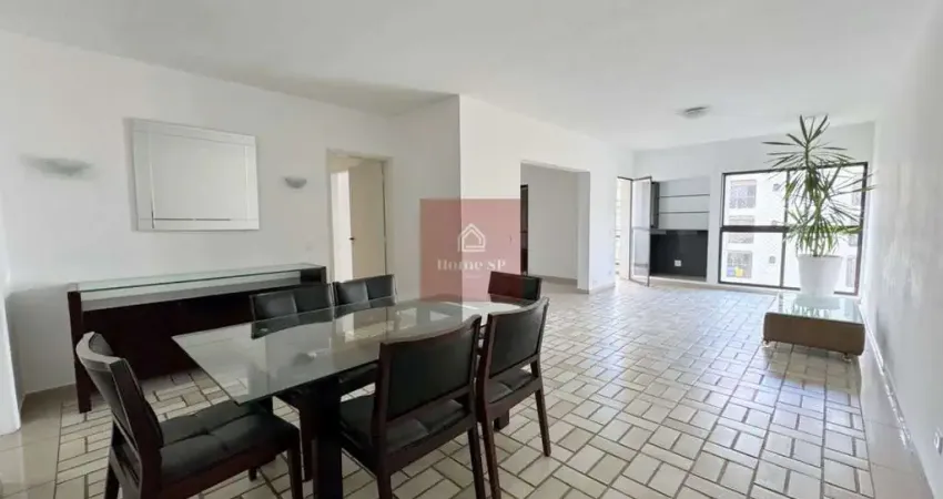 Apartamento com 125m², 3 dormitórios, sendo 1 suíte, living amplo e iluminado