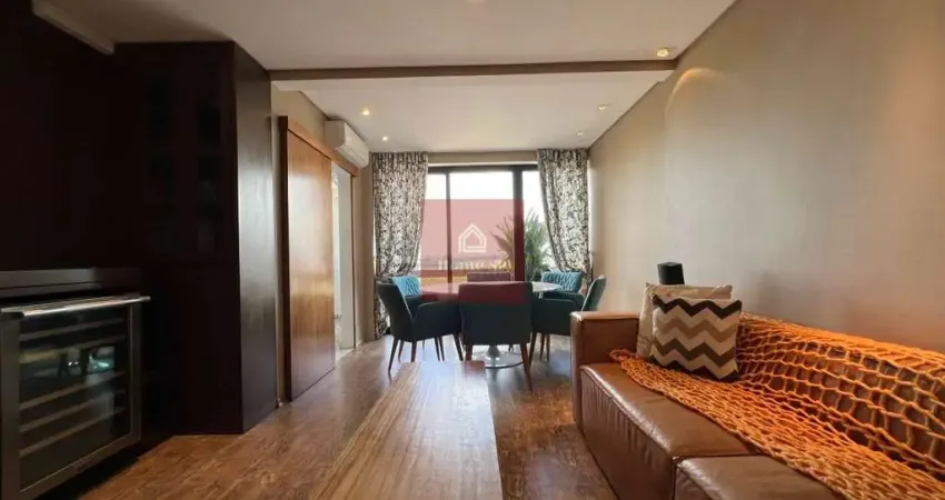 APARTAMENTO DUPLEX EM PINHEIROS PARA LOCAÇÃO 82M SEMI MOBILIADO