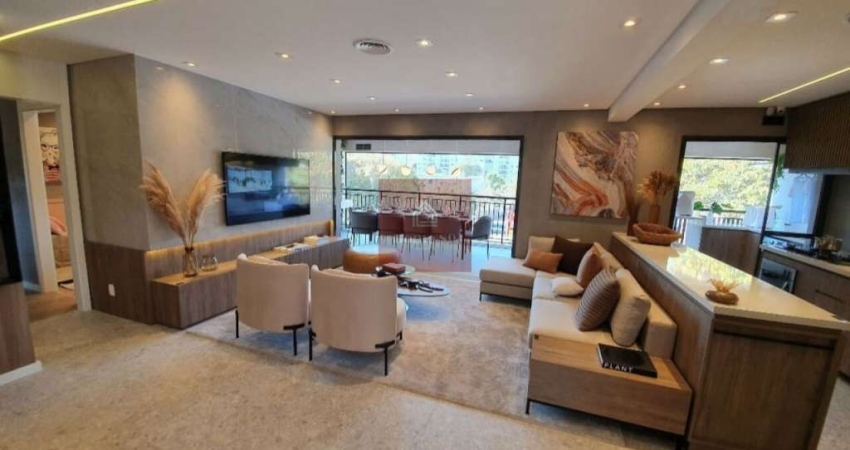 Oportunidade! Apartamento com  3 suítes, 2 vagas e com 130m² - Brooklin