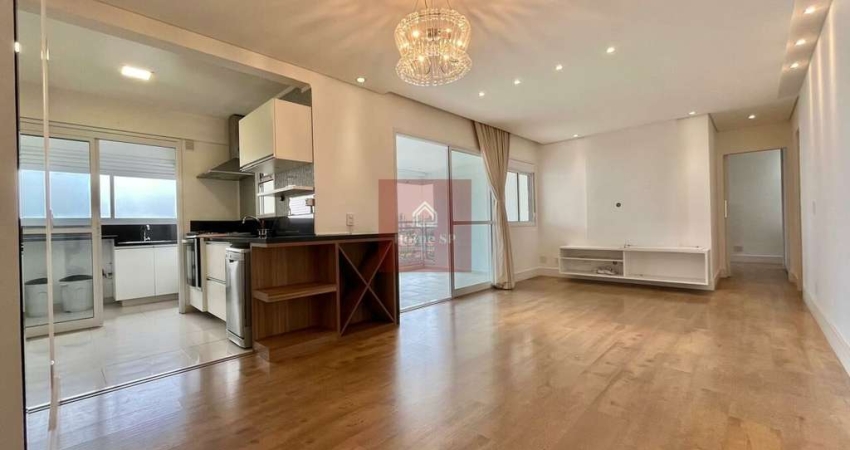 APARTAMENTO A VENDA BROOKLIN  1 SUÍTE  80m² COM LAVABO 1 VAGA DE GARAGEM