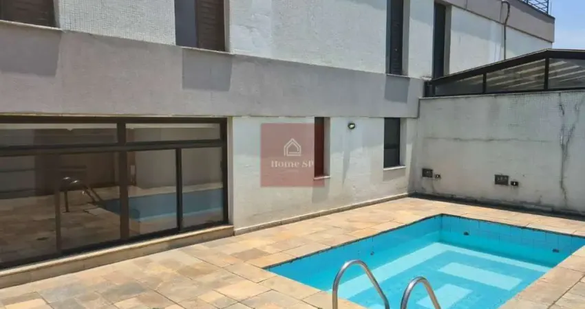 Cobertura duplex com amplo espaço de lazer, piscina e churrasqueira