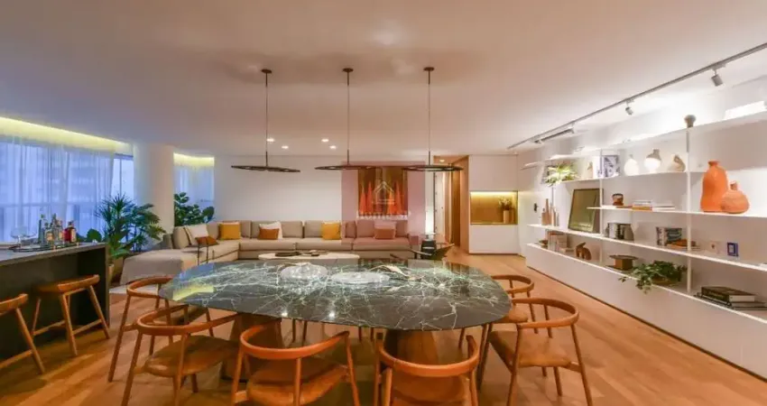 Descubra o luxo e sofisticação neste exclusivo apartamento de 213m², localizado no Brooklin