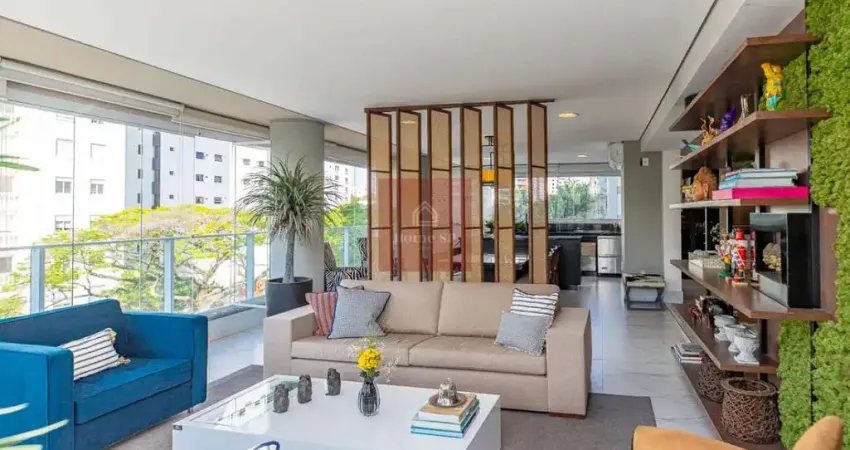 Alto padrão a venda moema 278m 4suítes  4 vagas de garagem predio novo/decorado