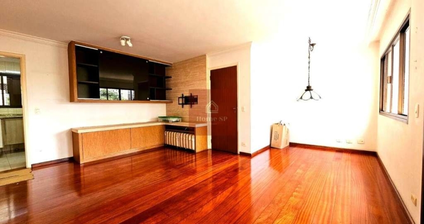 Apartamento com 133m², 3 dormitórios, sendo 1 suíte, 2 vagas.