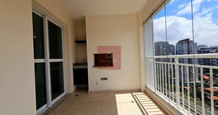 Apartamento com 2 dormitórios, 1 suíte, 1 vaga e com 68m² - Brooklin