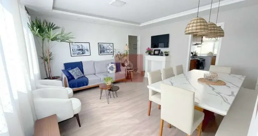 Excelente apartamento com 98m², 3 dormitórios, sendo 1 suíte, 1 vaga.