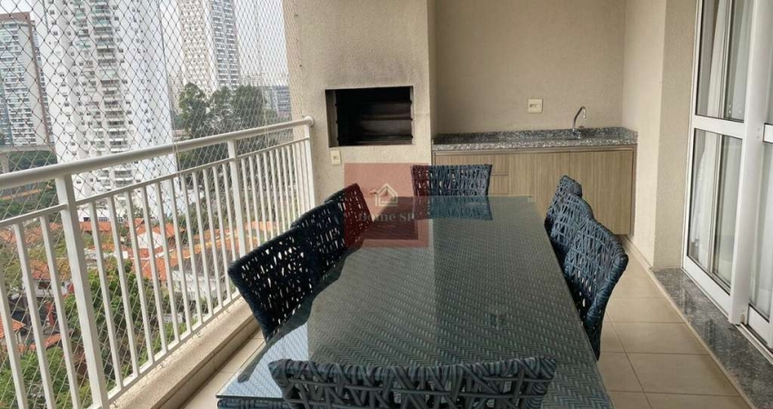 Apartamento com 3 suites, 3 vagas, para locação no Brooklin.