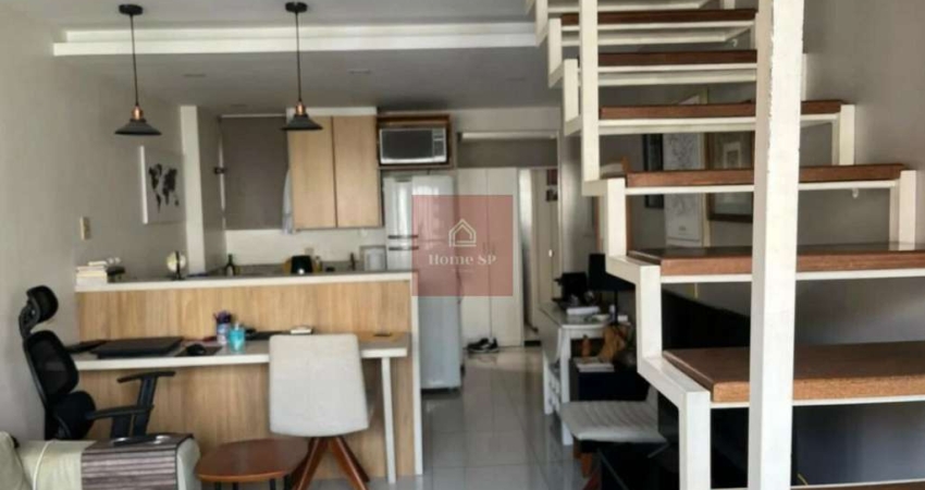Apartamento duplex a venda em Moema.