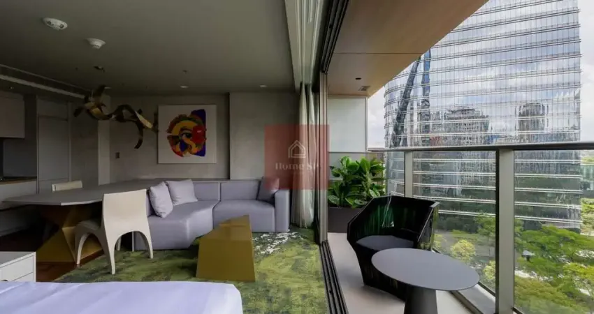 Mobiliado! 1 suíte, 1 vaga e com 53m² - Vila Olímpia