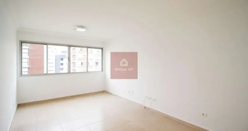 Apartamento com 107m², fora de rota, andar alto, Moema Pássaros.