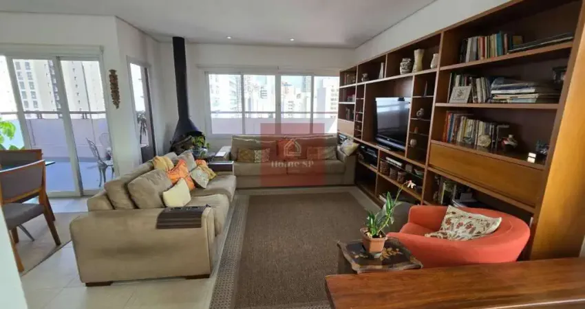 Cobertura avarandada com charme de casa no Brooklin