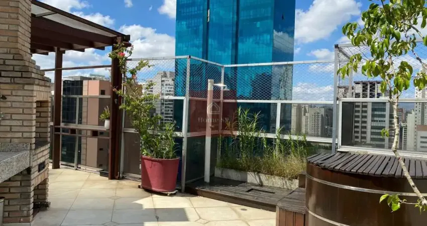 Charmosa cobertura em moema excelente localização fora de rota